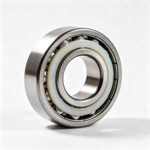 Bearing steel hybrid ceramic bearing